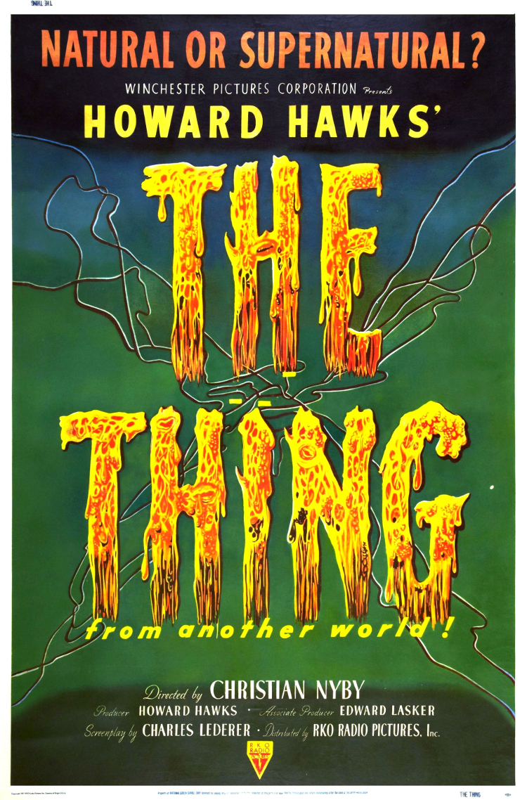 The Thing From Another World Movie Poster